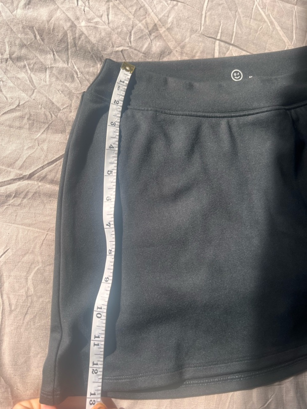 Gilly Hicks Black Athletic Skort with Built-In Shorts - Picture 10 of 14